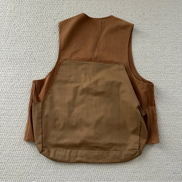 Men's Workwear Utility Vest - Brown - Picture 4 of 6